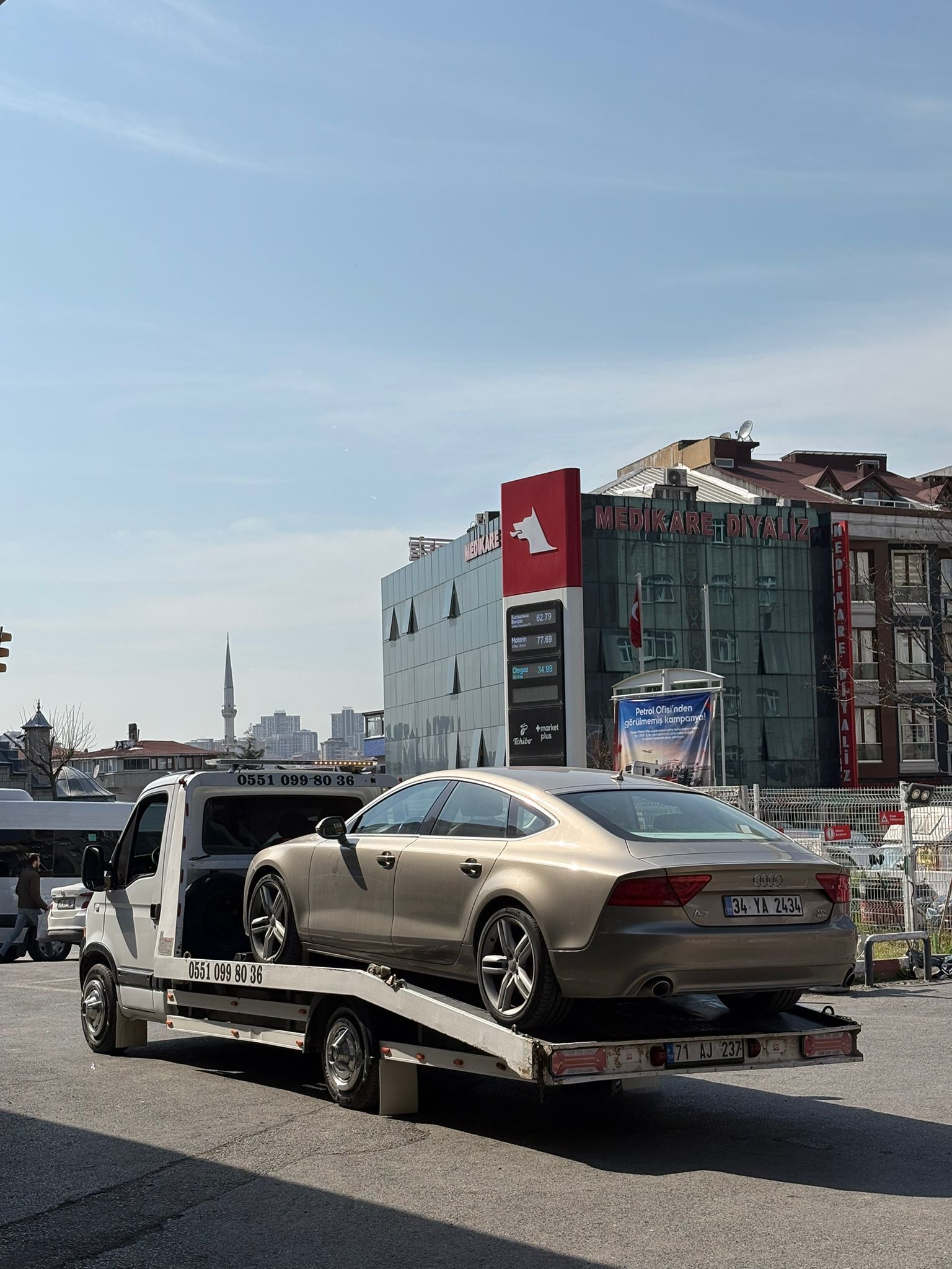 Çelebi Oto Kurtarma - Audi sedan çekici hizmeti İstanbul