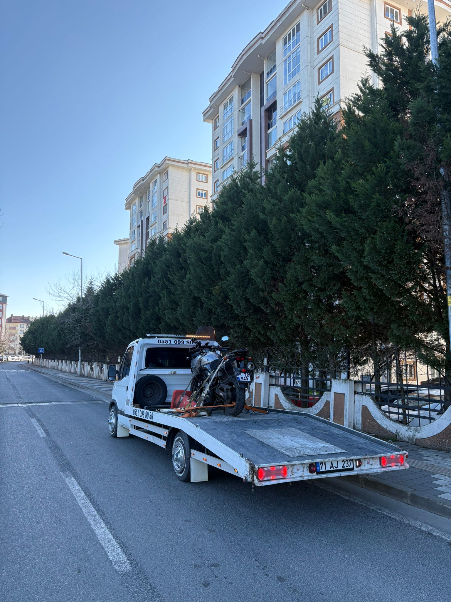 Çelebi Oto Kurtarma - Motosiklet çekici hizmeti